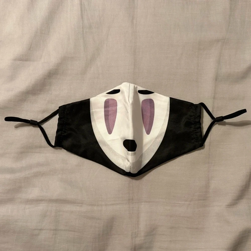 3 Adjustable Studio Ghibli Anime Fabric Face Masks - Spirited Away & Ponyo